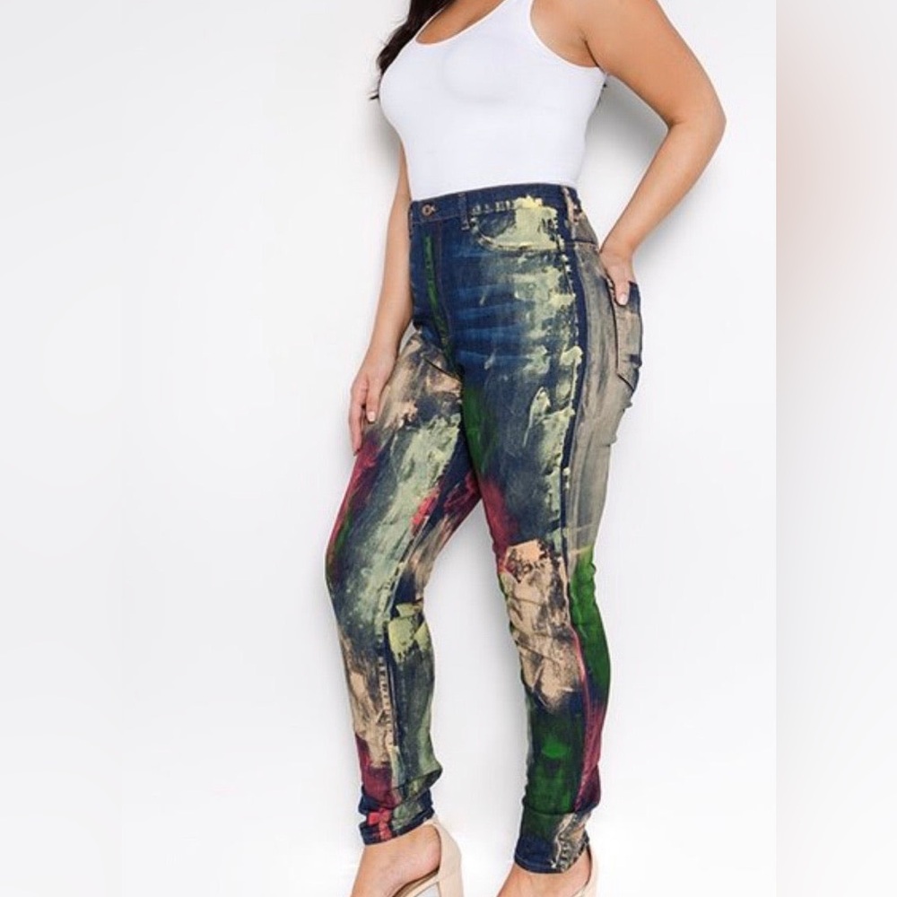 Plus size jeans